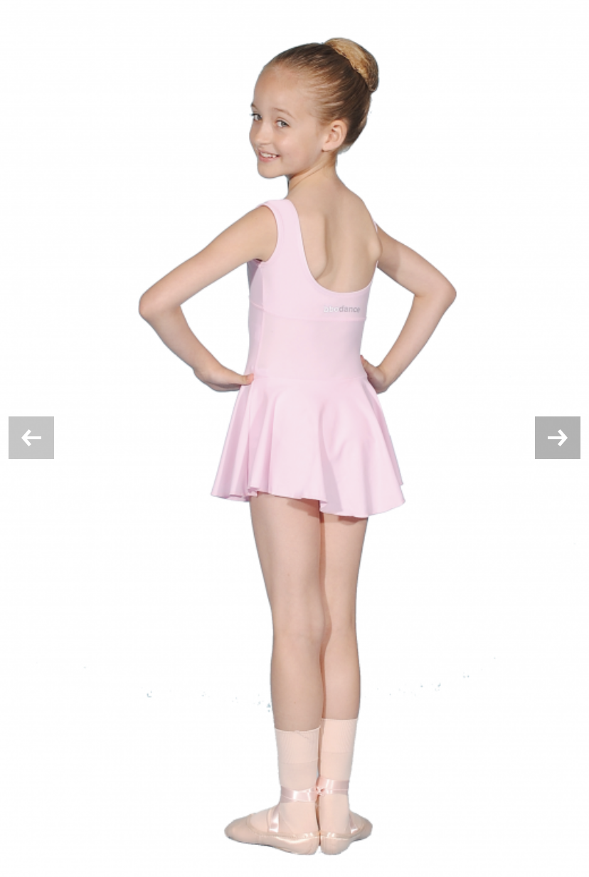 Bbo Dance Approved Pink Skirted Leotard Nursery To Primary Ballet Gemma Shaw School Of Dancing 