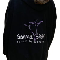 Gemma Shaw School of Dancing Zip Hoodie - Black