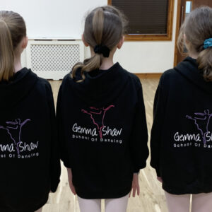 Gemma Shaw School of Dancing Zip Hoodie - Black